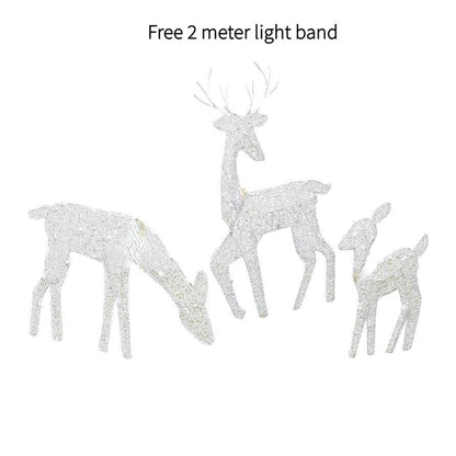 Bright Christmas Reindeer Yard Decoration