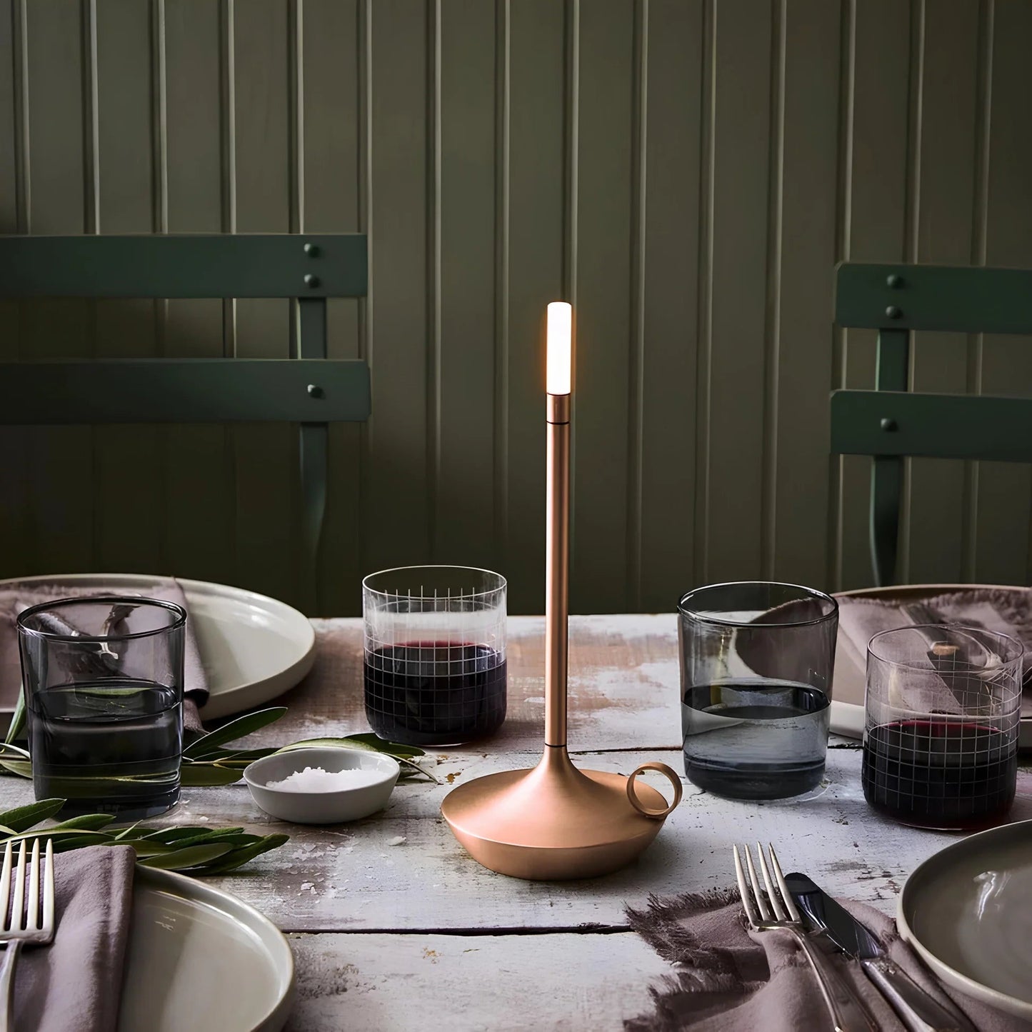 Contemporary Designer Glass Table Lamp - Pexav