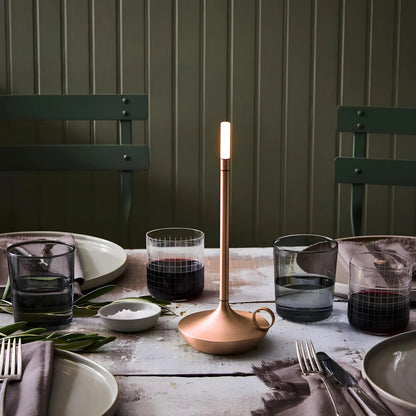 Contemporary Designer Glass Table Lamp - Pexav