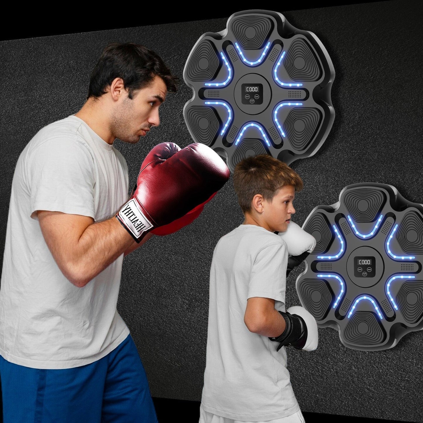 Compact Fitness Punching Bag Machine