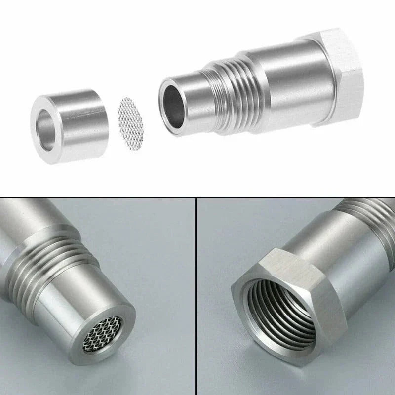 Universal O2 Sensor Spacer Block Off Kit M18*1.5