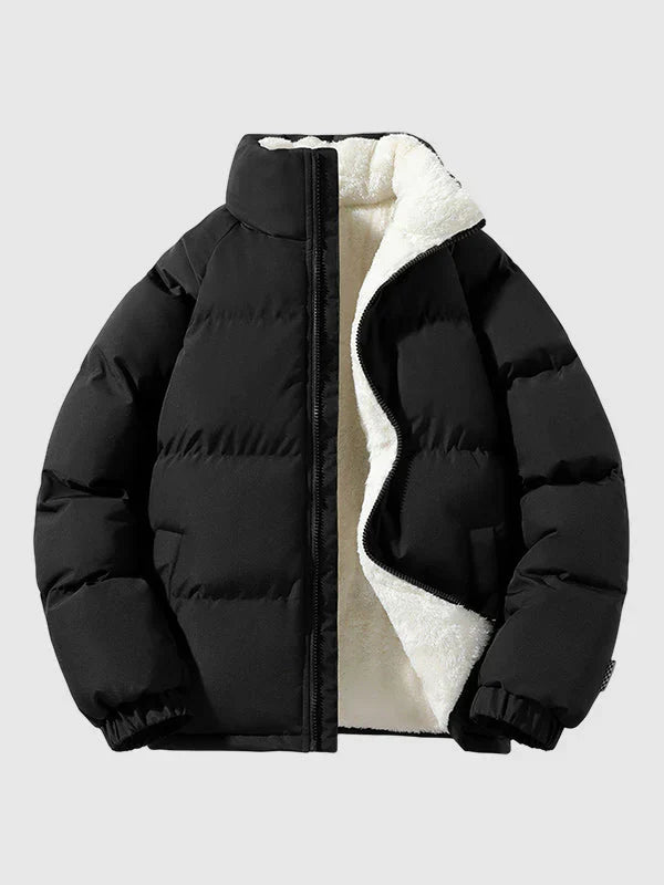 Stylish Zip Up Long Sleeve Casual Jacket - Pexav