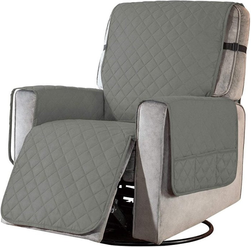 Waterproof 1 Seater Sofa Cover, Anti Slip, Pet Proof Couch Protector