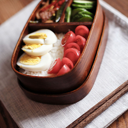 Authentic Wooden Bento Box - Pexav