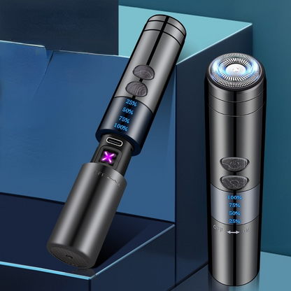 Portable Waterproof Rechargeable Mens Beard Trimmer - Pexav