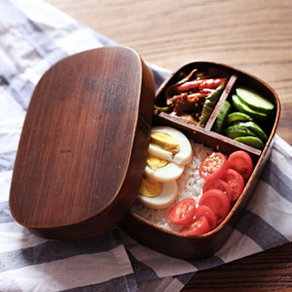 Authentic Wooden Bento Box