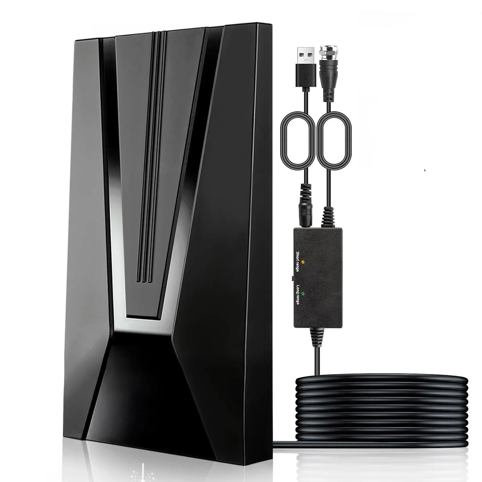 Best Indoor TV Antenna with Amplifier and Stand - Pexav