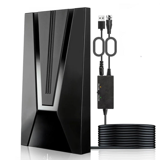 Best Indoor TV Antenna with Amplifier and Stand - Pexav