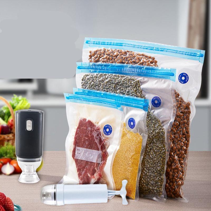 10 Airtight Food Storage Bags - Fresh Keeper - Pexav