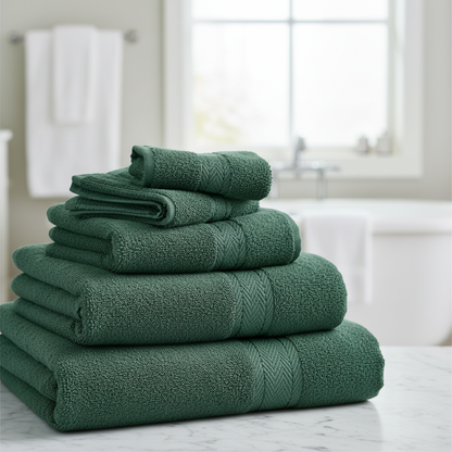 Soft 10pc Luxury Cotton Towel Set - Pexav