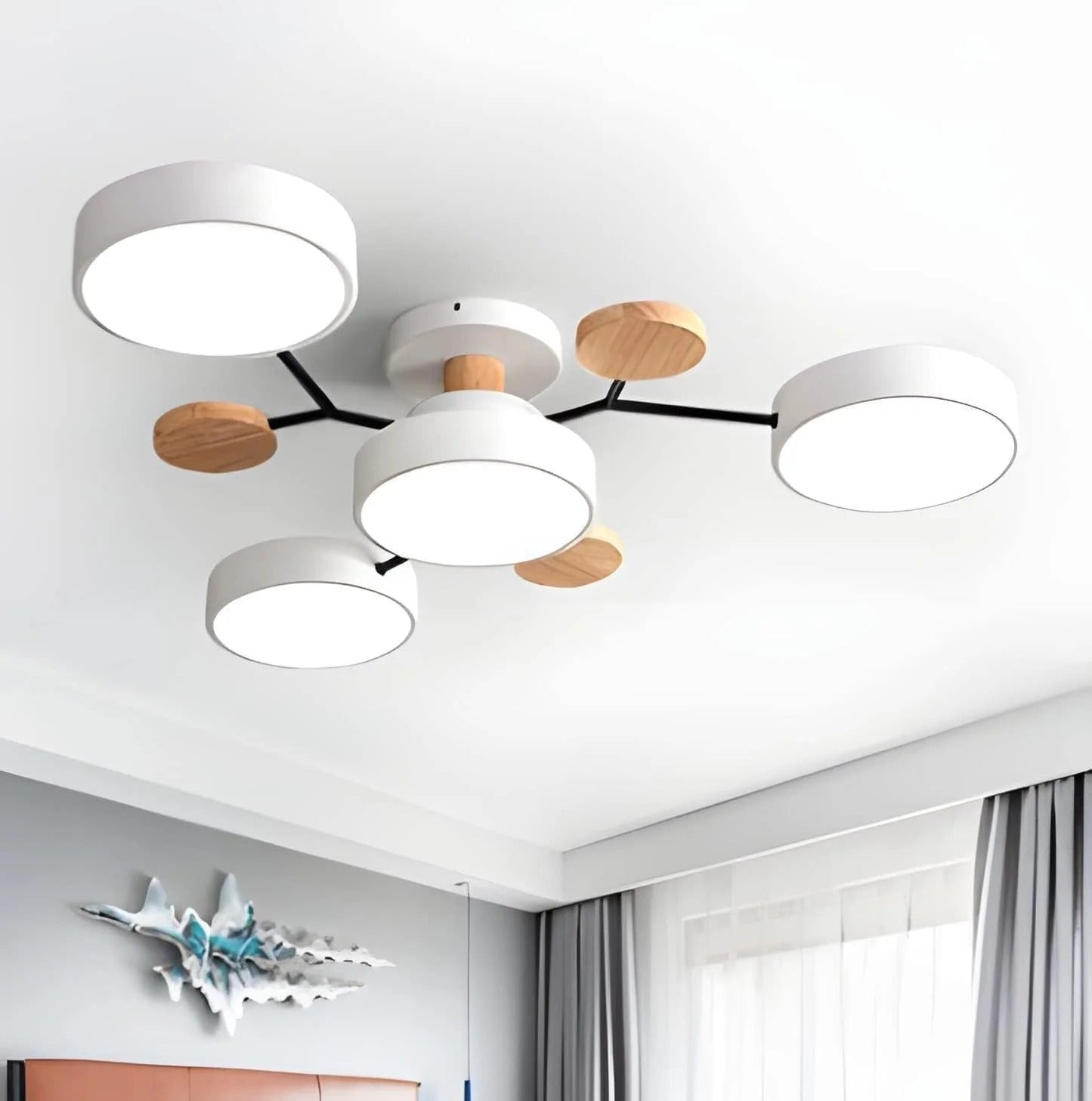 Stylish LED Ceiling Light Fixtures Modern Bright Lighting