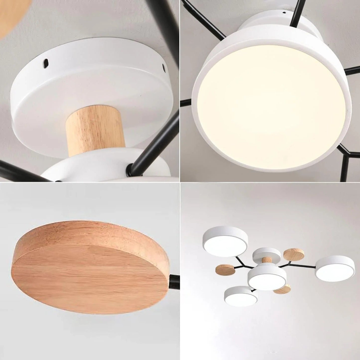 Stylish LED Ceiling Light Fixtures Modern Bright Lighting