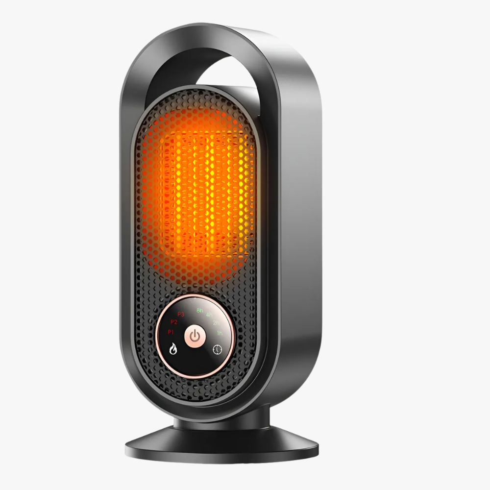 Compact Electric Space Heater with Digital Display - Pexav