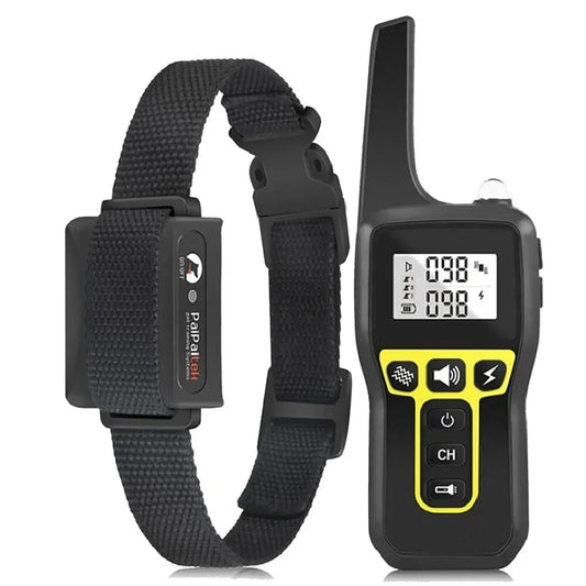 Adjustable Remote Dog Training Collar with Sound & Vibe - Pexav