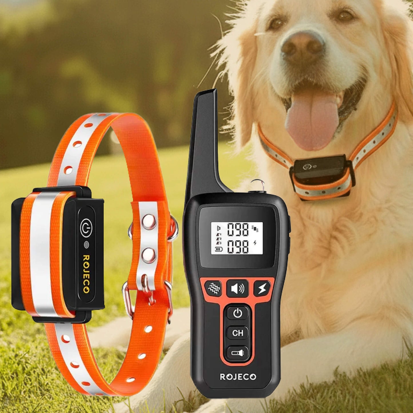 Adjustable Remote Dog Training Collar with Sound & Vibe