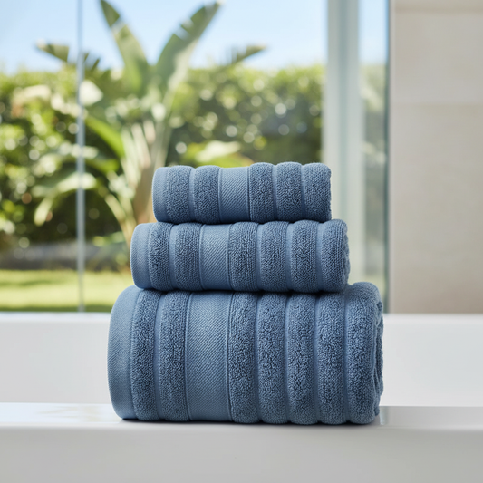 Soft Absorbent Cotton Bath Towel Set - Pexav