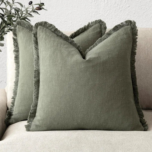 Soft Cotton Pillow Covers - Simple 45x45 cm Home Decor - Pexav