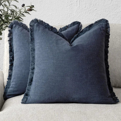 100% Cotton Decorative Cushion Covers – Modern Design, 45x45 cm, Versatile for Sofa and Bed, Machine Washable 8