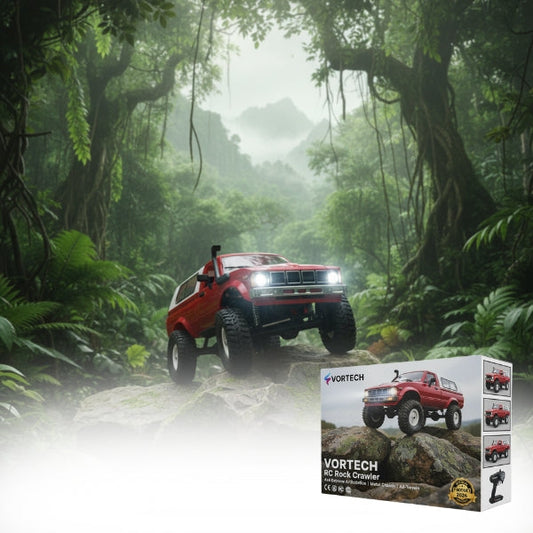 Tough 4x4 RC Rock Crawler Vehicle - Pexav