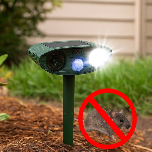 Solar Powered Outdoor Pest Repeller - Pexav