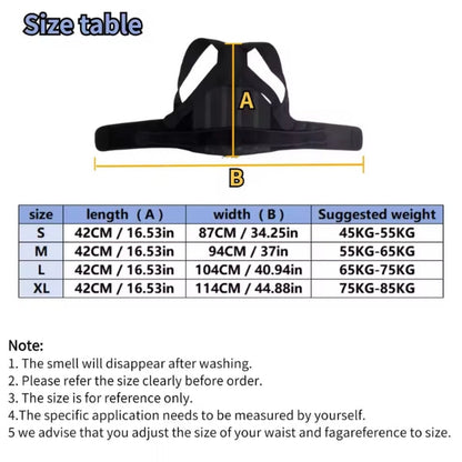 Comfortable Back Support Brace for Men