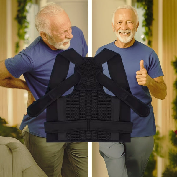 Comfortable Back Support Brace for Men - Pexav
