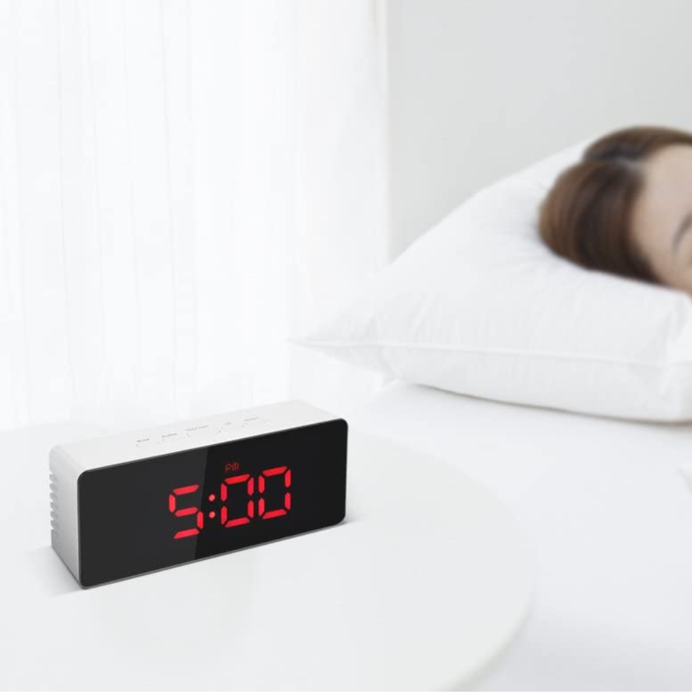 Sleek Modern LED Digital Desk Alarm Clock