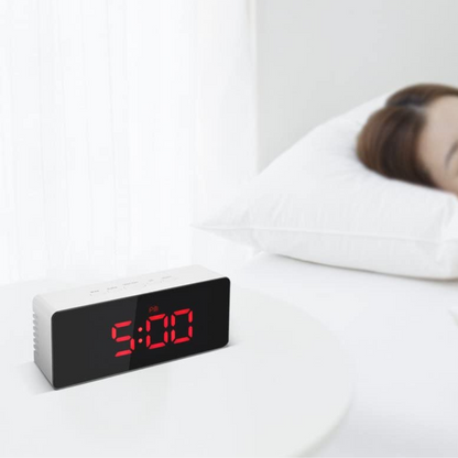 Sleek Modern LED Digital Desk Alarm Clock