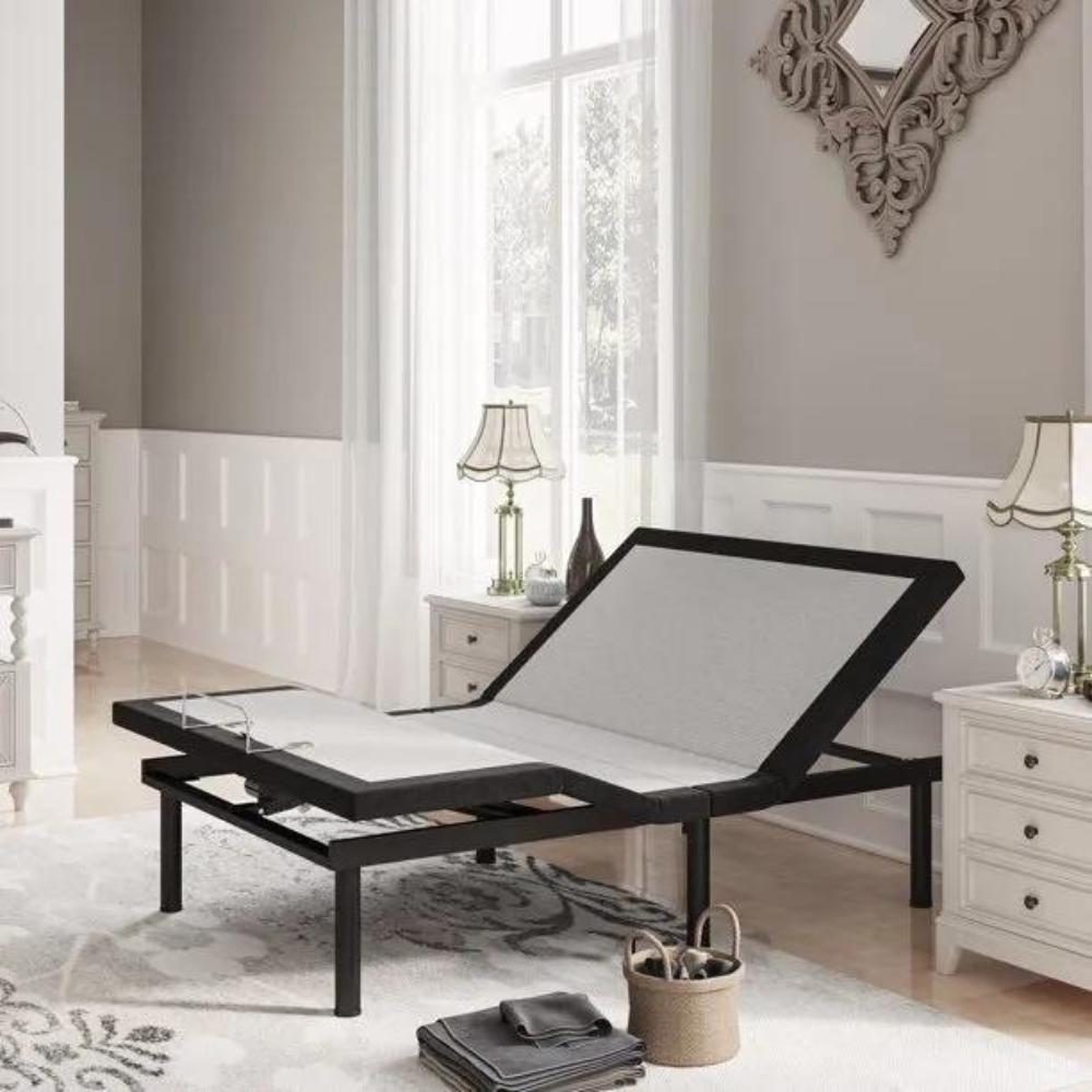 Comfortable Electric Adjustable Bed Frame with Remote Control