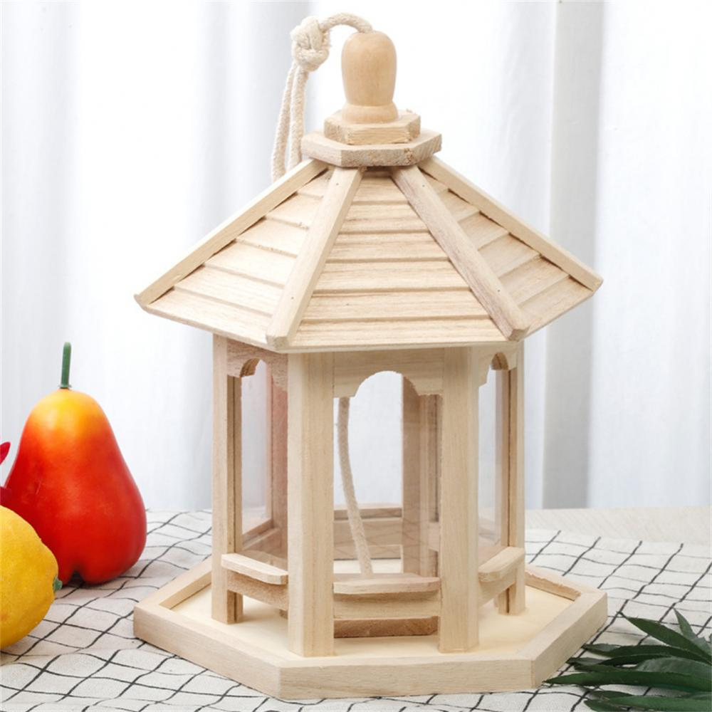 Clear Glass Backyard Bird Feeder
