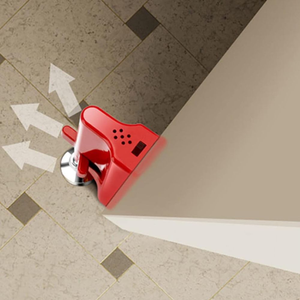 Secure Home Door Stop Alarm Wedge