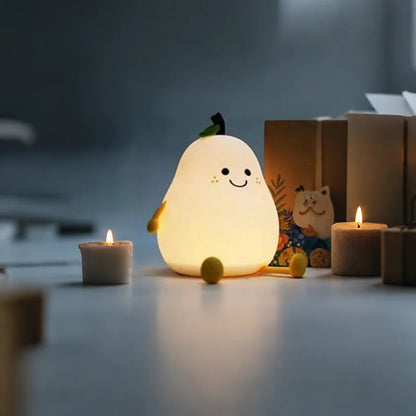Glarefusion Adorable Decorative Pear Night Light