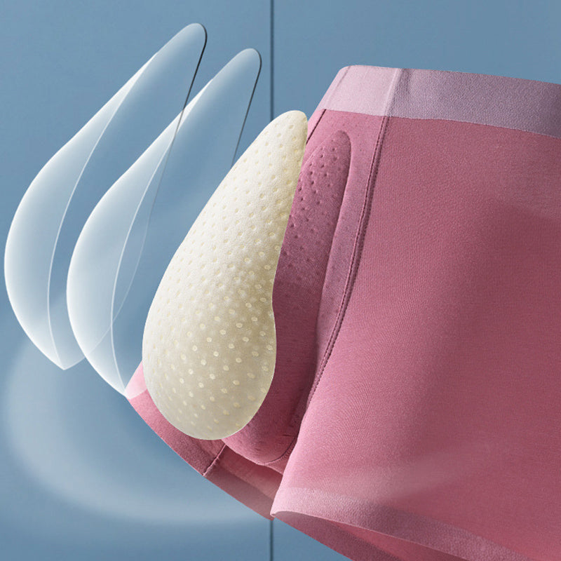 Men's Eco Friendly Latex Boxer Trunks - Soft & Ventilated