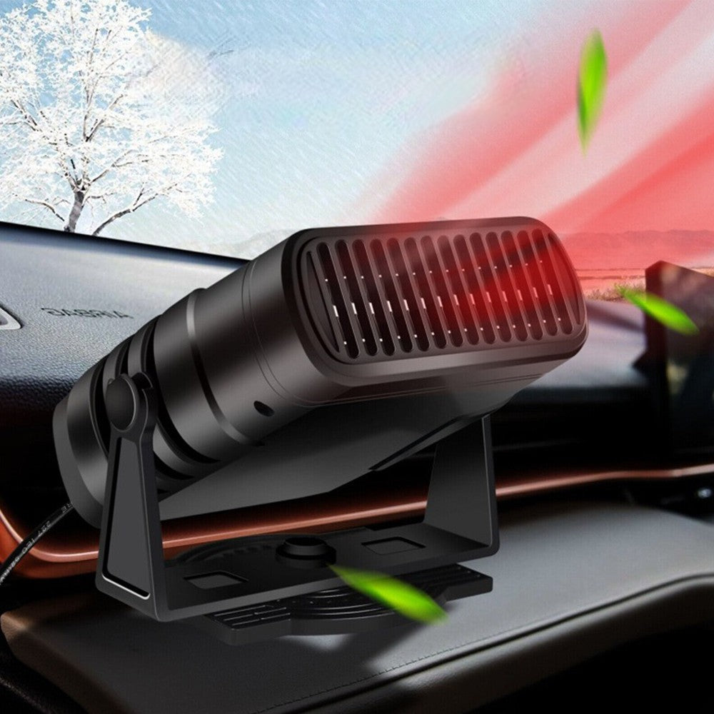Compact 12V Car Heater for Fast Windshield Defrost - Pexav