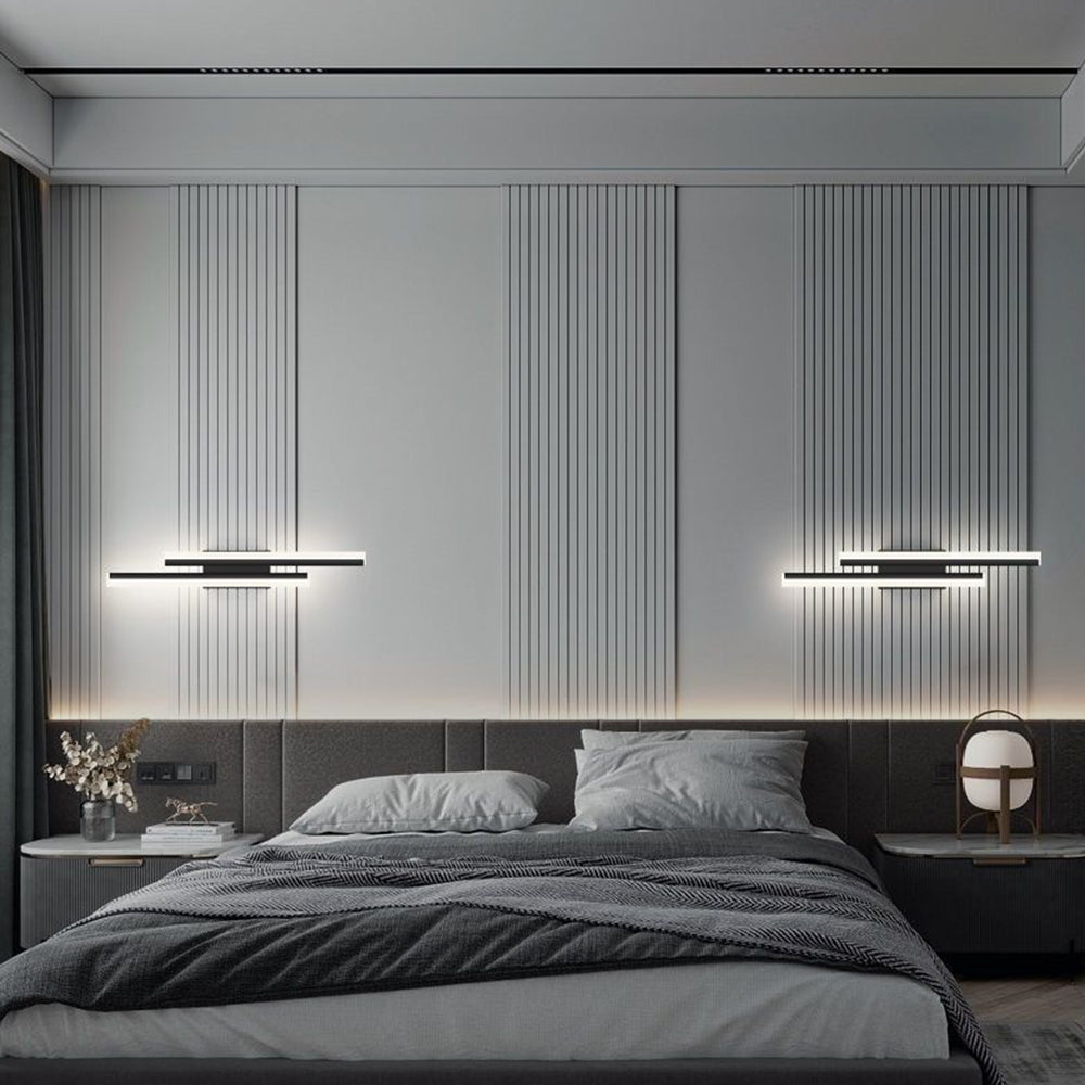Thin LED Indoor Wall Lamp Contemporary Style