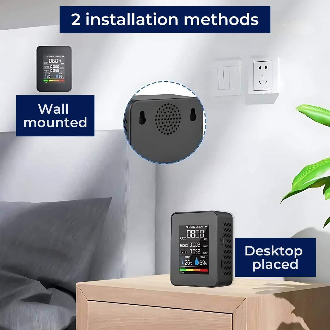 Accurate Portable Air Quality CO2 Detector