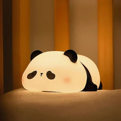 Fun Kids Nightlight - Colorful Soft Lamp with Rechargeable Battery