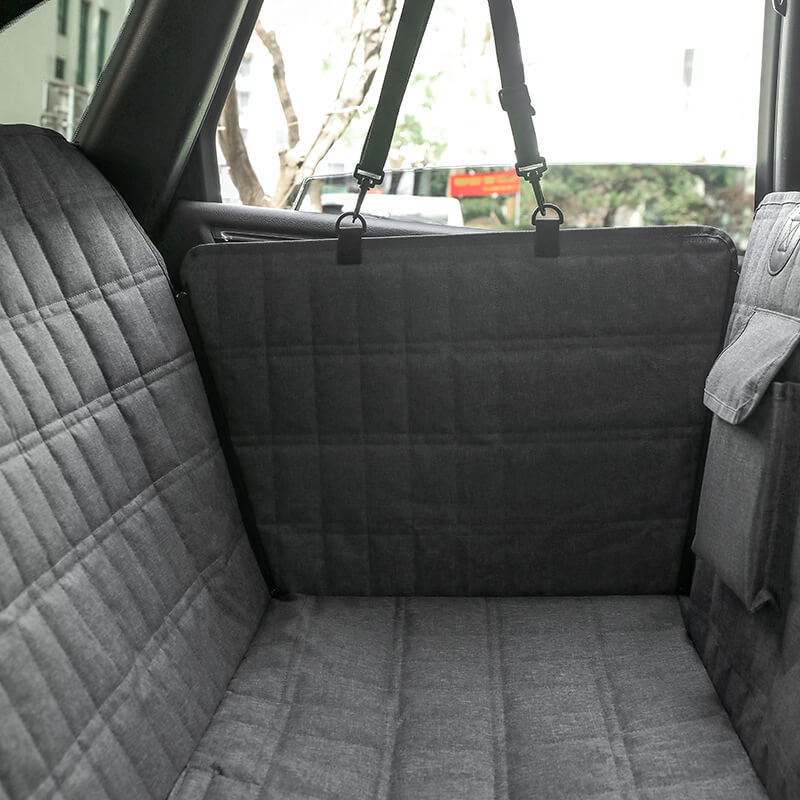 Durable Pet Car Seat Protector with Breathable Mesh