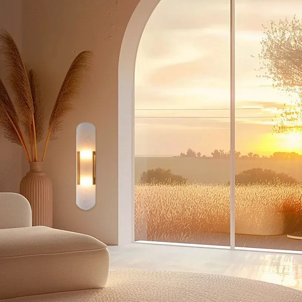 Modern  Minimalist Marble Wall Light