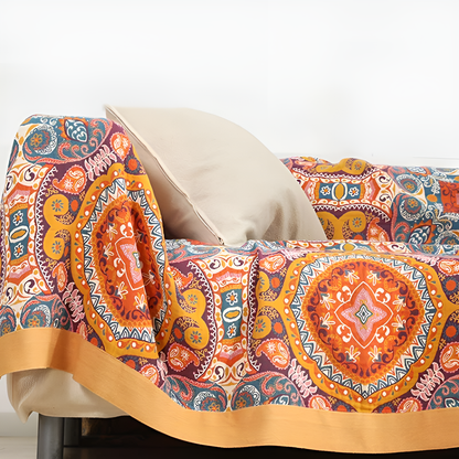Soft Reversible Quilt for Comfortable Sleeping