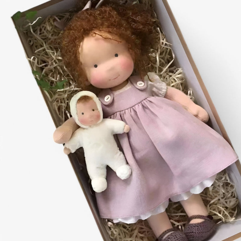 Artistic Handmade Doll for Creative Kids Play