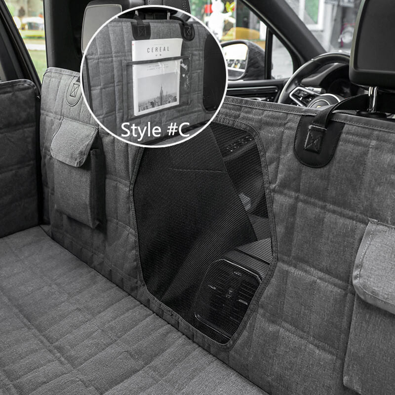 Durable Pet Car Seat Protector with Breathable Mesh