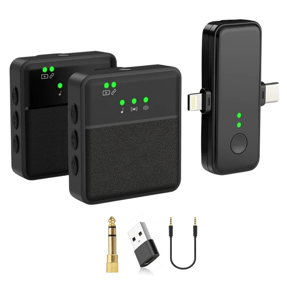 Compact Clip On Bluetooth Microphone