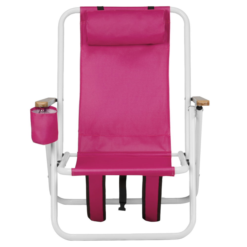 Comfortable Collapsible Outdoor Recliner Beach Chair