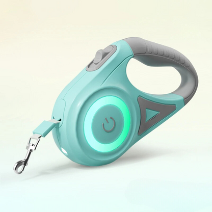Adjustable Pet Leash with Flashing Light