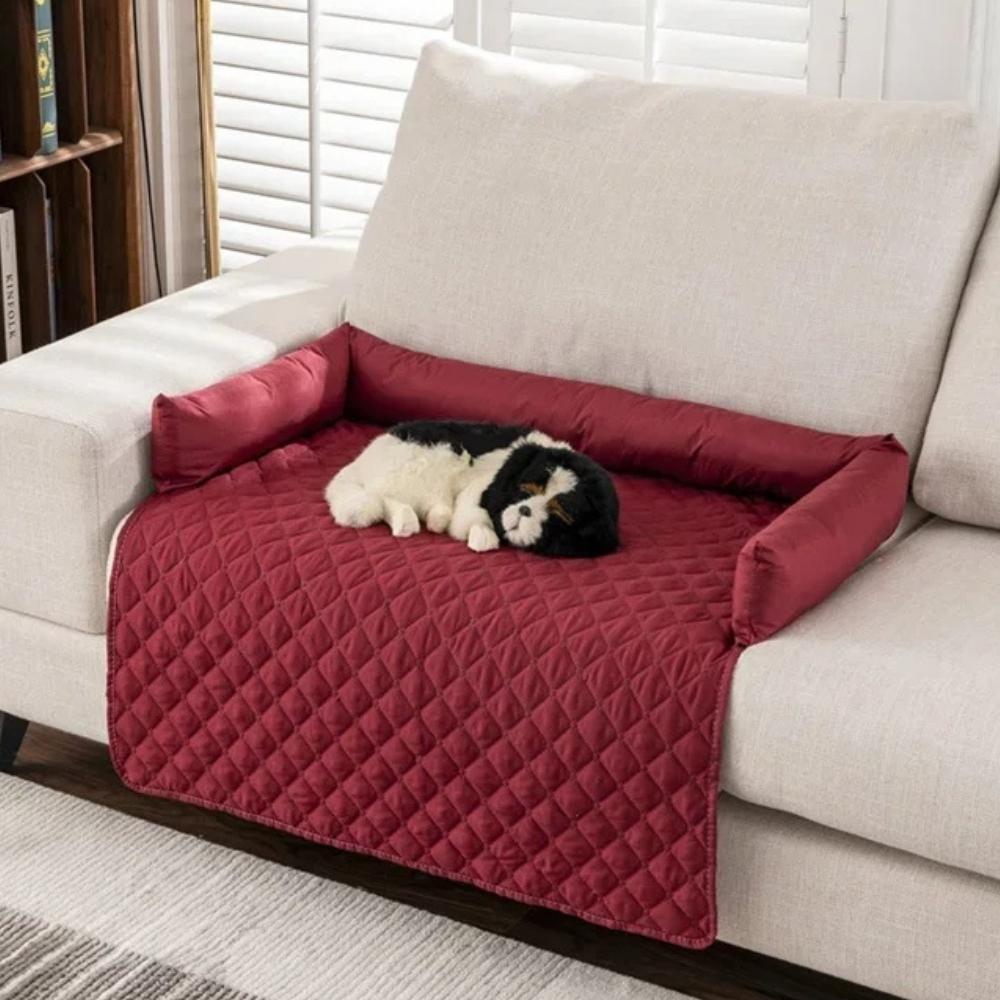 Pet Hair Resistant Plush Dog Couch Cover