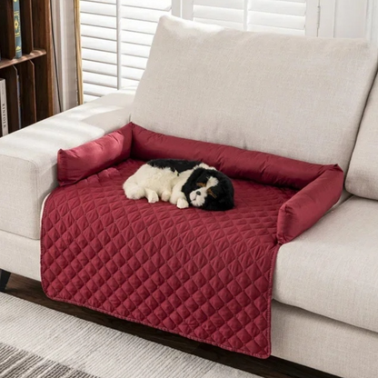 Pet Hair Resistant Plush Dog Couch Cover