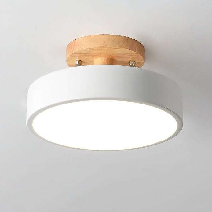 Simple Round LED Ceiling Light – Modern Flush Mount