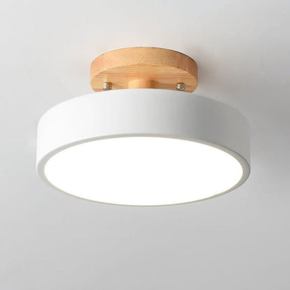 Simple Round LED Ceiling Light – Modern Flush Mount