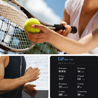 Waterproof Fitness Tracker Smart Ring